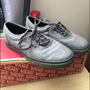 NWB Grey Vans